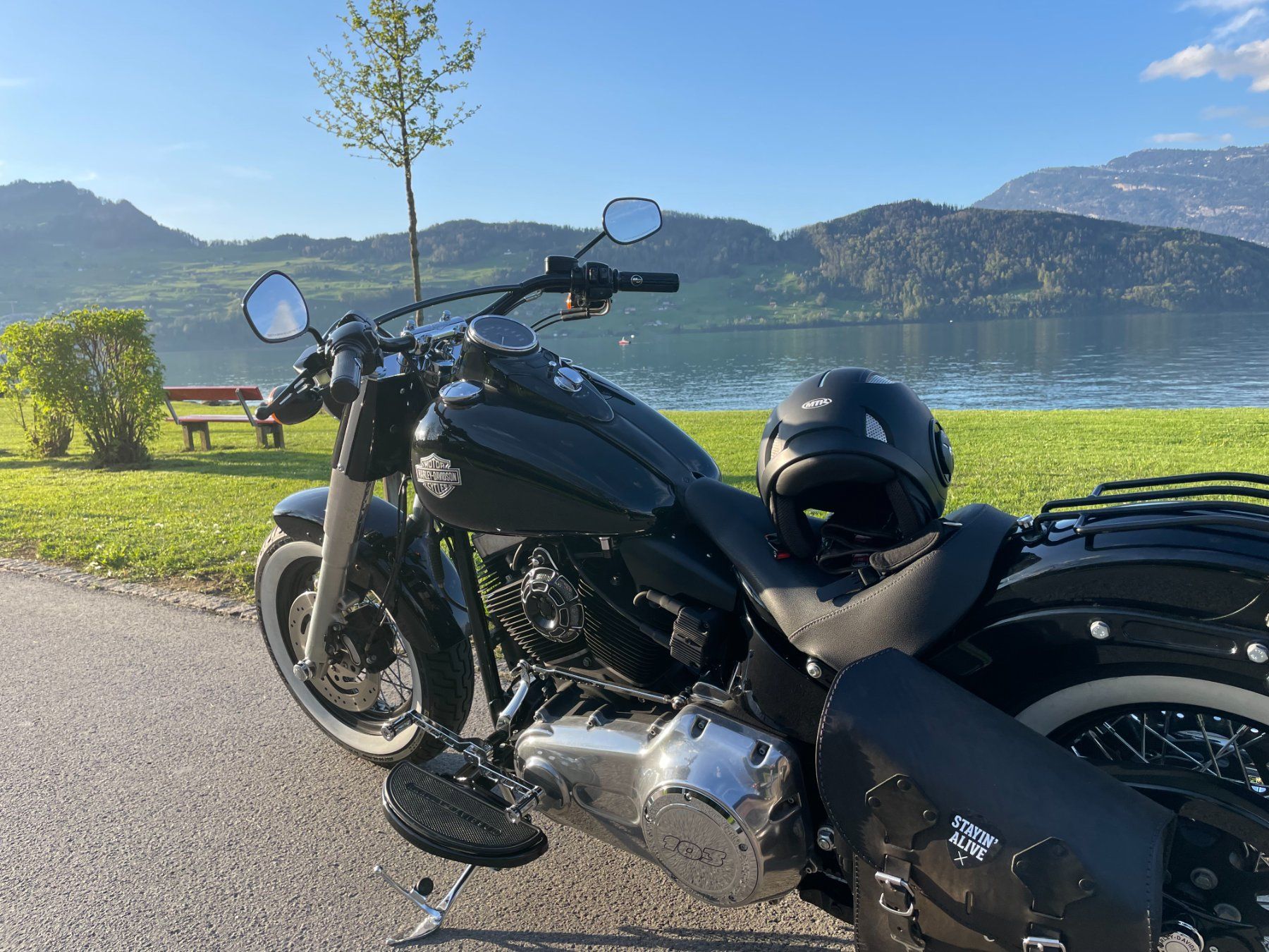 Harley-Davidson Chopper: HARLEY-DAVIDSON FLS Softail Slim ABS – Usato da Stans venduto da ADC_1 4