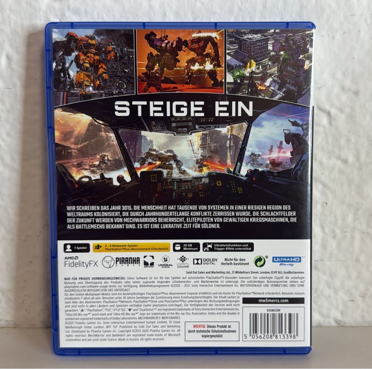 Sony Jeux: MechWarrior 5 Mercenaries - PS5 Game – D'occasion à Ehrendingen par bubulence 1