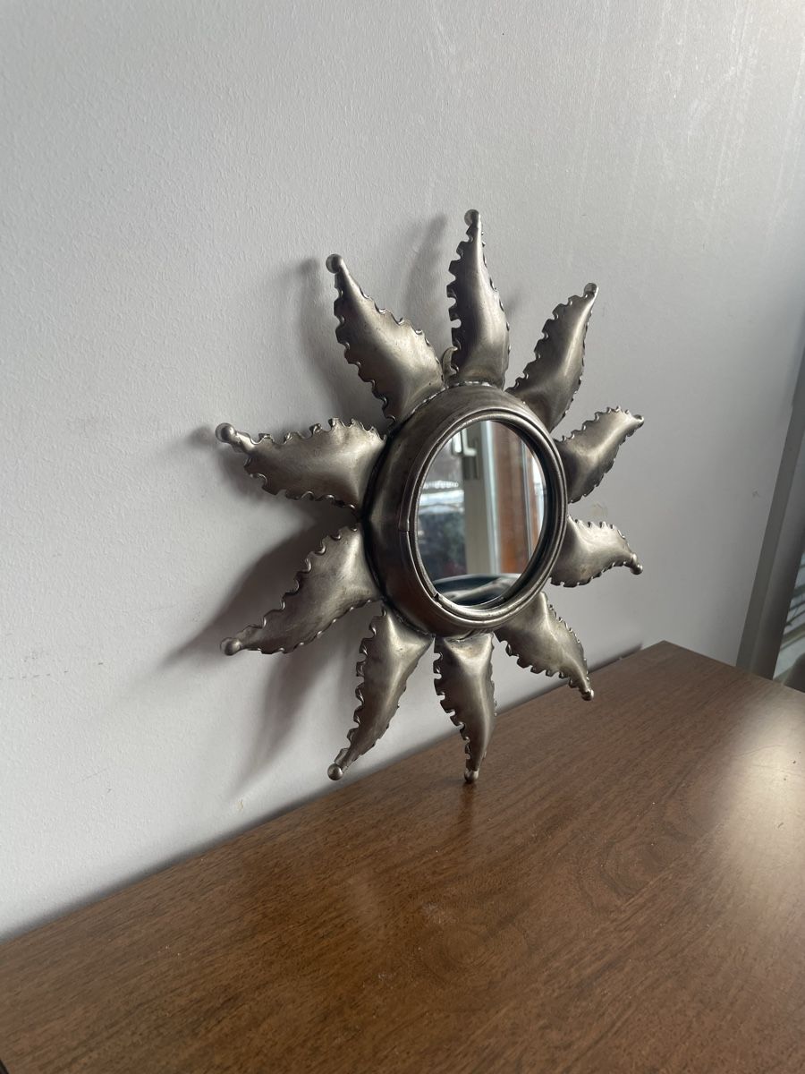 Specchi: Miroir Soleil Artisanal Vintage – Usato da Vallamand venduto da Bricbracbroc82