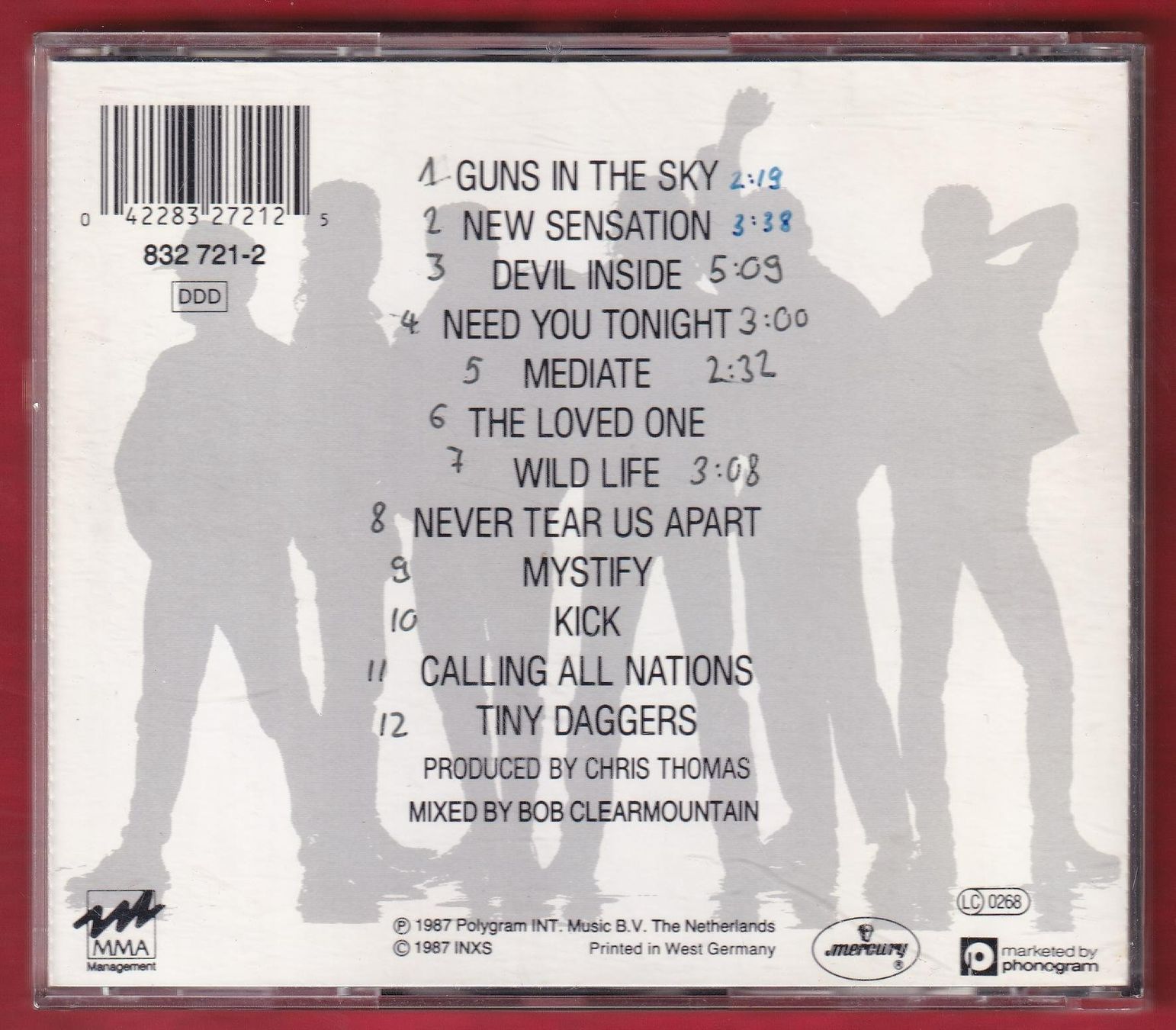 CD: INXS - Kick (CD) – Usato da Zürich venduto da Pfluftl2000 1