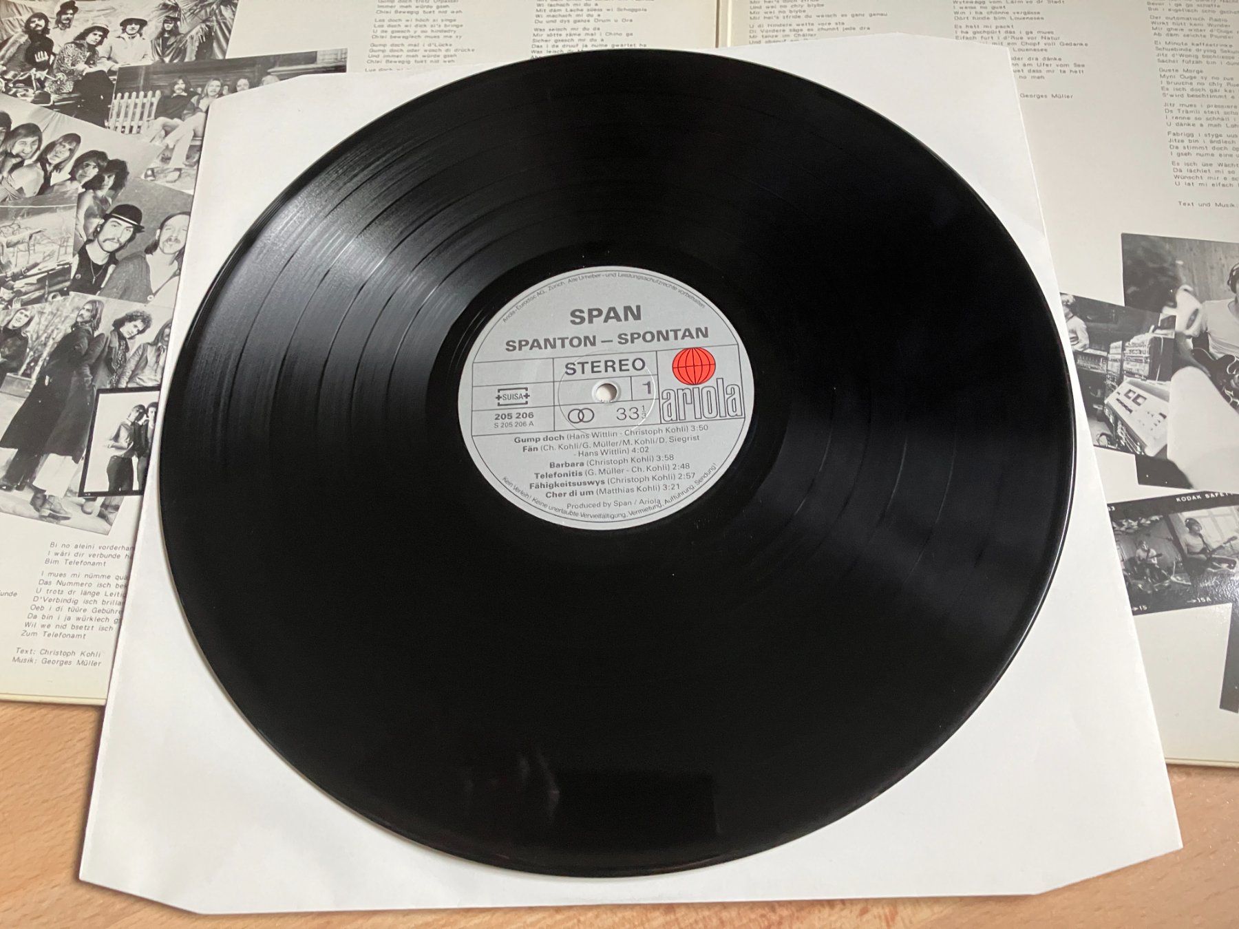 Schallplatten: Span – Gebraucht aus Aarwangen von Jukebox3 5