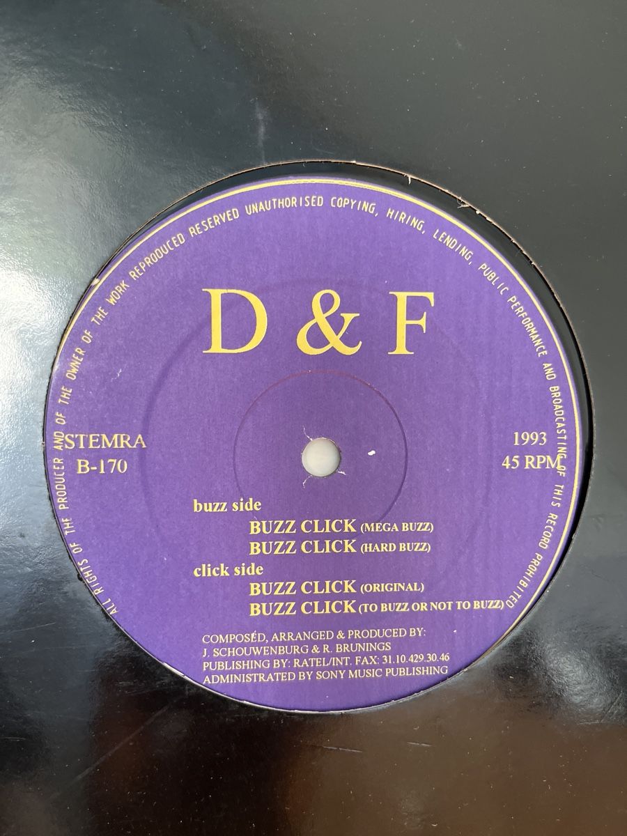 Schallplatten: D & F Hardcore / Gabber Vinyl – Gebraucht aus Wangen b. Olten von break72 1