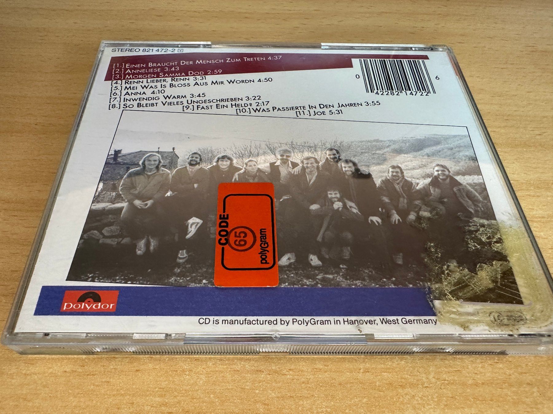 CDs: Konstantin Wecker – Inwendig Warm – Gebraucht aus Rikon im Tösstal von Alpenmutz 1