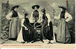 Bezirksgesangfest Meiringen  1904