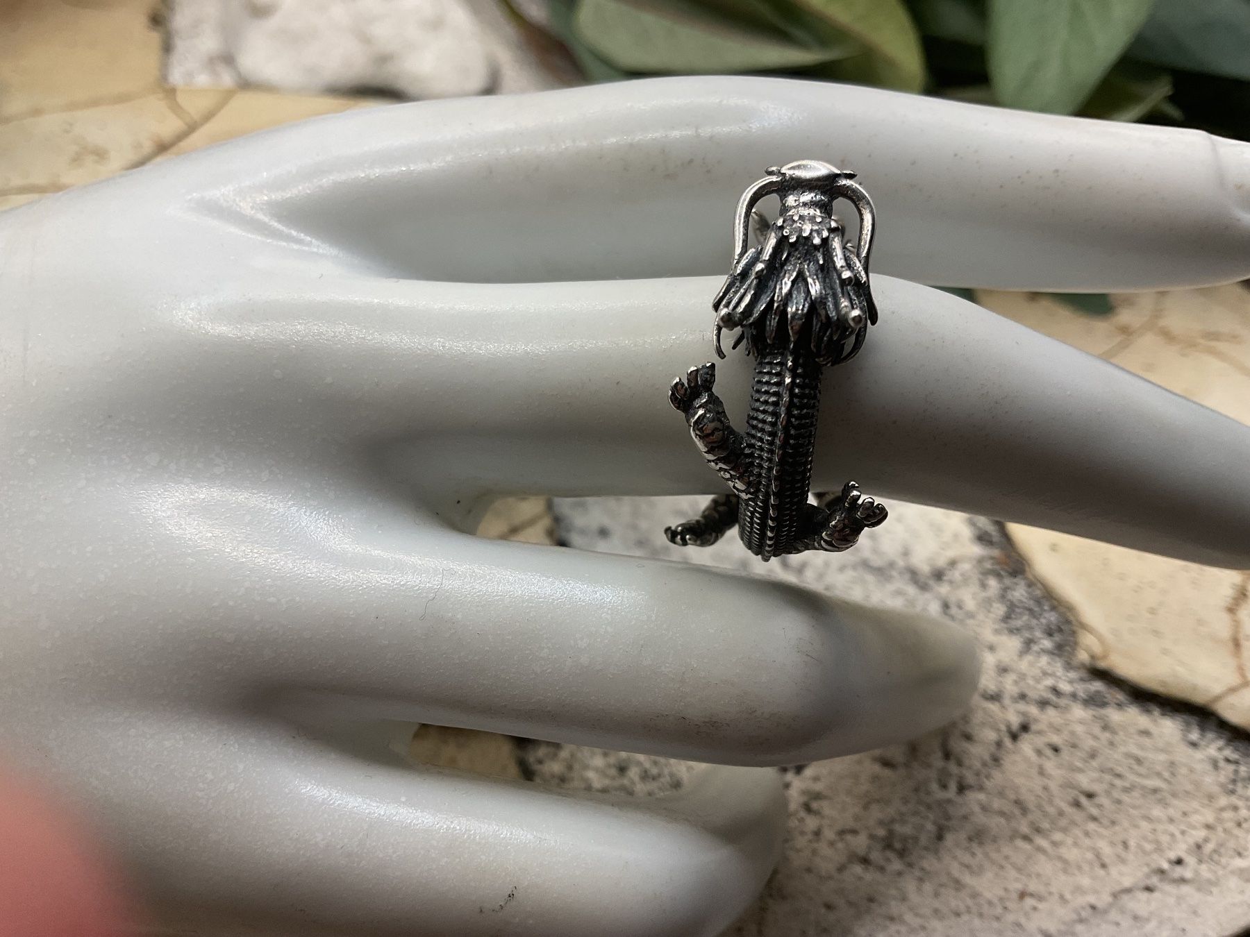 Ringe: Drachenring Sterlingsilber, verstellbar – Neu (gemäss Beschreibung) aus luzern von Alpendorf1 1