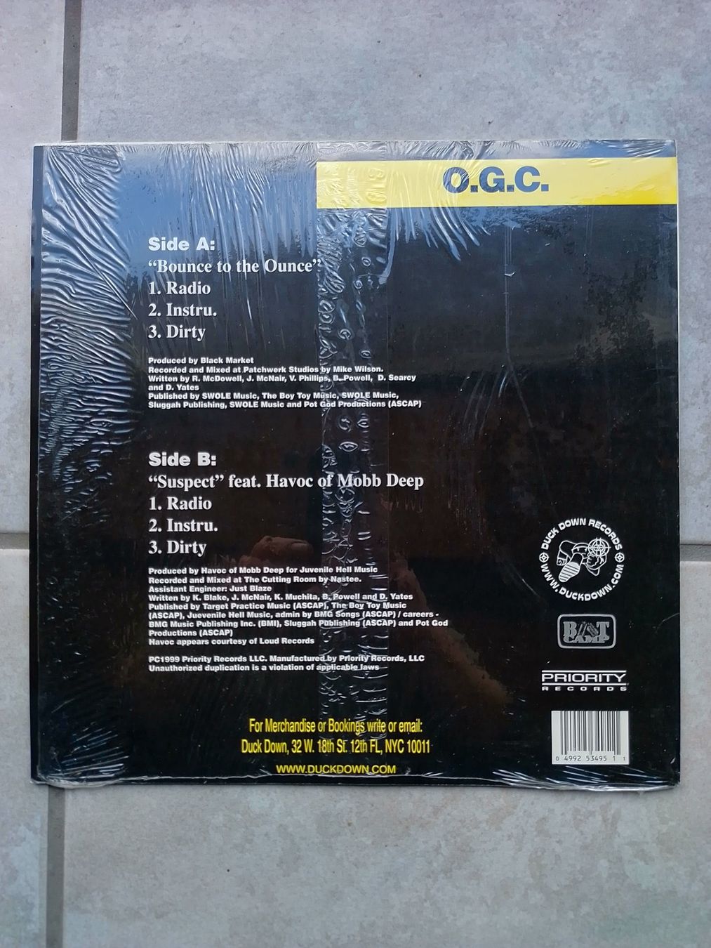 Dischi in vinile: O.G.C. - Bounce To The Ounce – Usato da Nussbaumen AG venduto da francisnobs 1