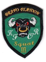 Badge BRAVO PLATOON KFOR Squat III