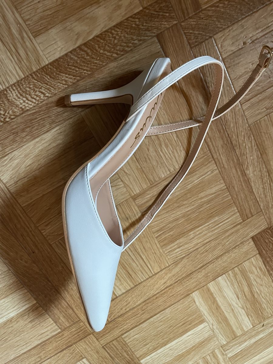 Scarpe da donna: Weisse Ankle Strap Heels – Nuovo e nell'imballaggio originale da Grossdietwil venduto da celineeeee 5