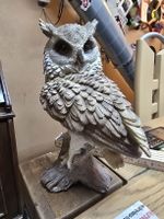 Eulen Figur 20cm hoch detailgetreu (T)