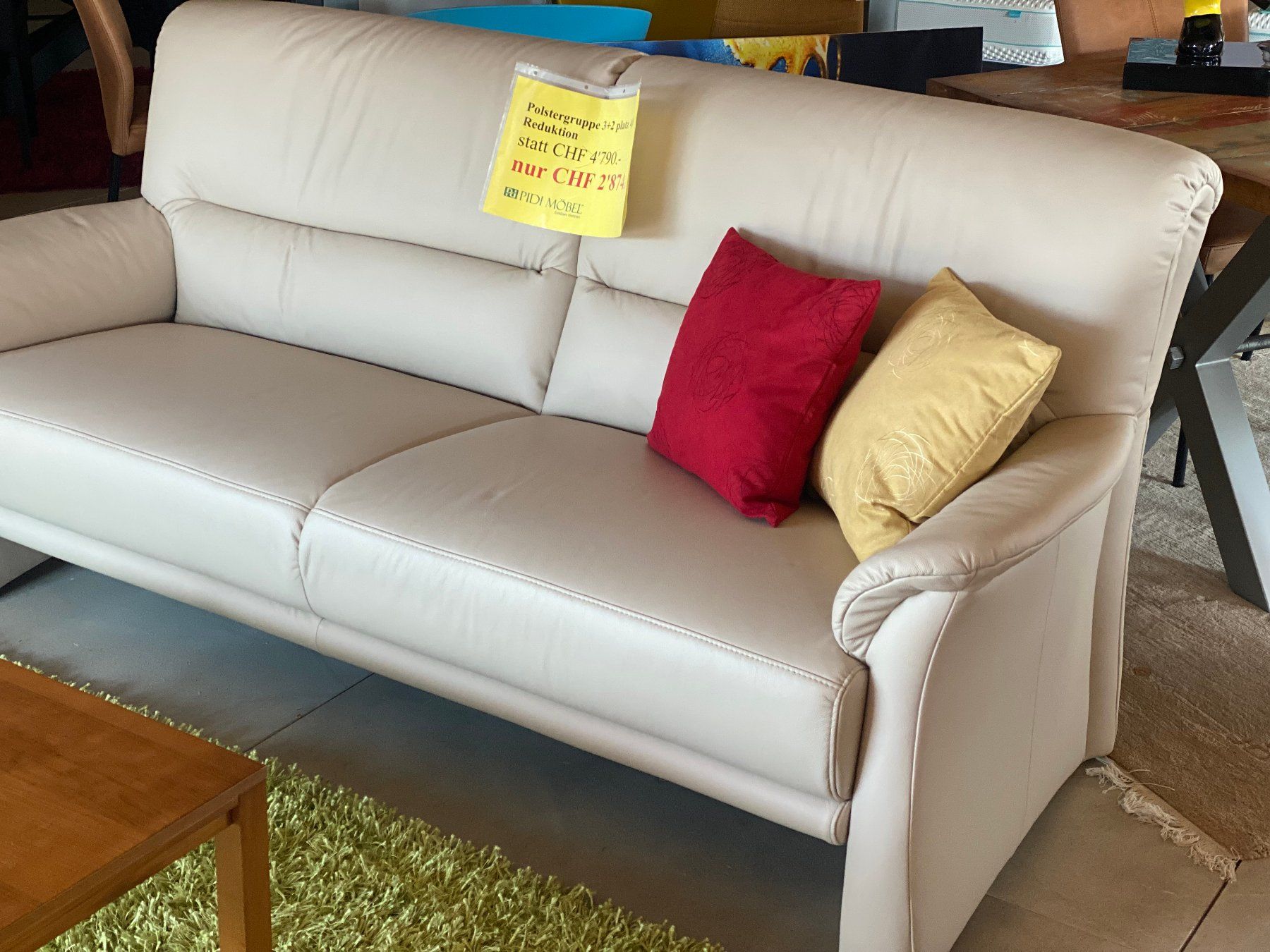 Sofas: Sofa in Echtelder - NEU – Neu (gemäss Beschreibung) aus Ettingen von inf_vhc7 1