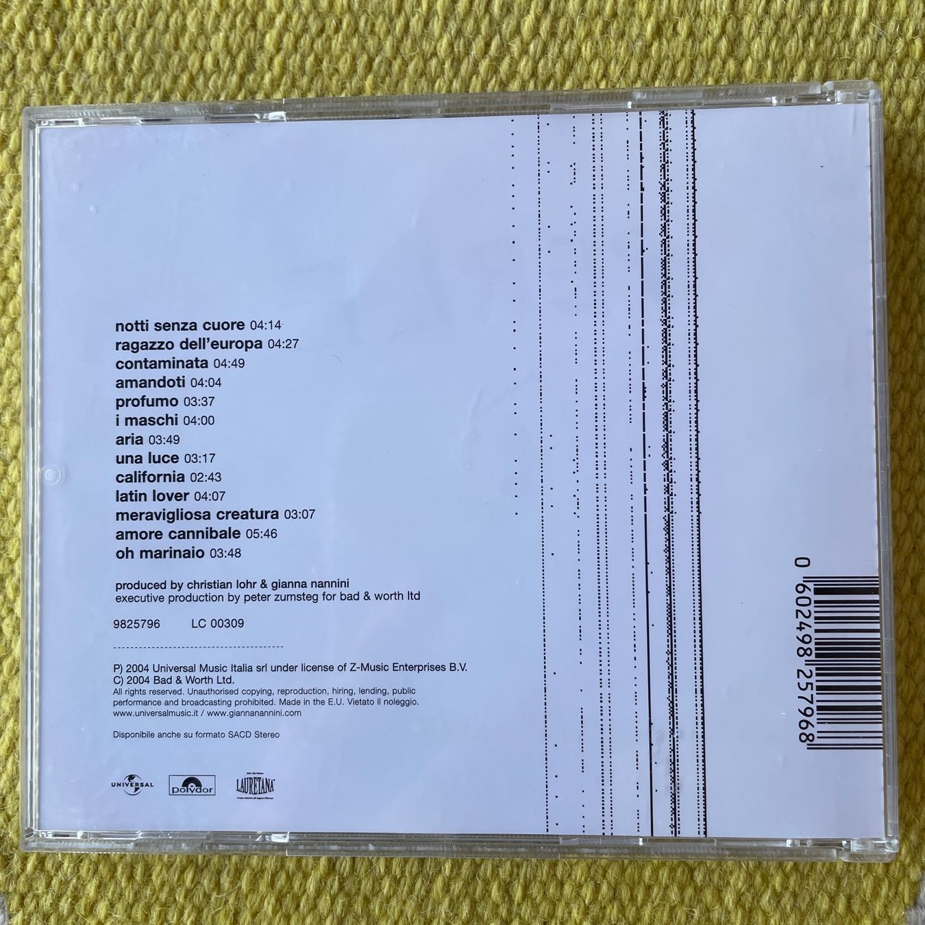 CD: GIANNA NANNINI-PERLE – Usato da Rorschacherberg venduto da CD-Roli 1