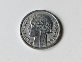 Pièce 1 Franc français Morlon 1947