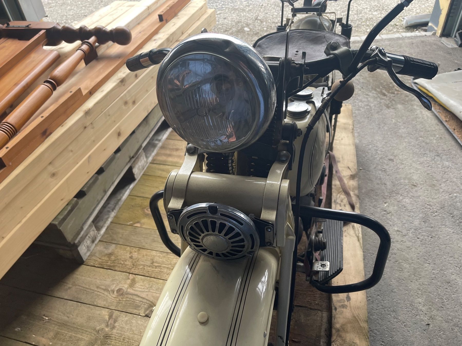 Harley-Davidson Strada: Harley Davidson 1946 in Original Zustand – Usato da Olten venduto da D.Edelmann_GmbH 4