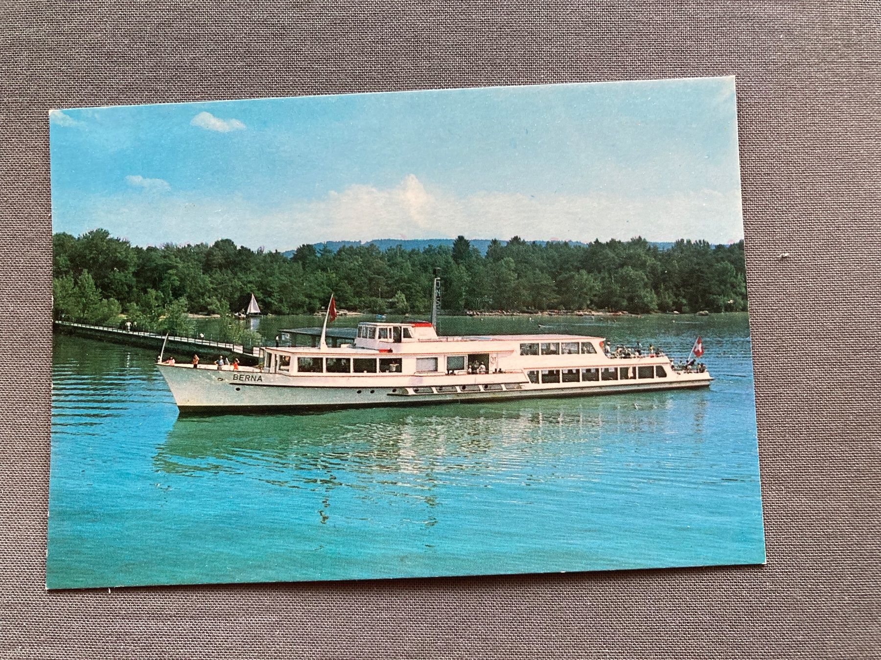 Ansichtskarten: 2 farbige Eisenbahn-Ansichtskarten (Dampflokomotiven) 1. Met – Gebraucht aus Zürich von mik_h9ty 3