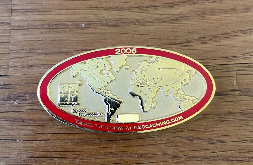 Coin Geocaching | Geocacher's Evolution (trackable) (Neu (gemäss