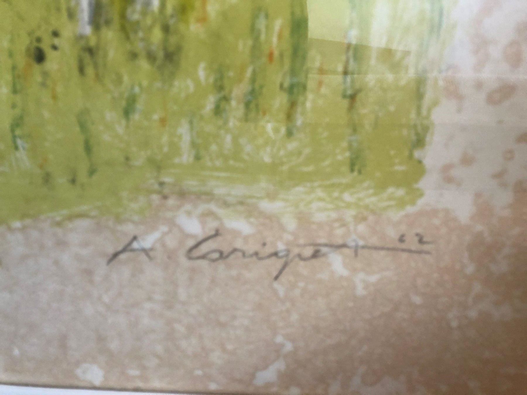 Grafica & Litografie: Carigiet Original Litho "Insel Kos" TOP – Usato da Samnaun-Compatsch venduto da Muckimu 1