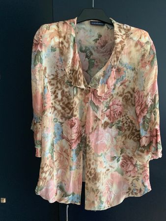 Damen Bluse mit Blumenmuster