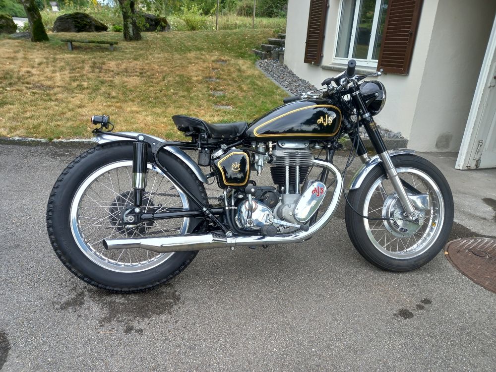 AJS 18S Oldtimer Motorrad Cafe Racer (Gebraucht) in Oberneunforn für ...