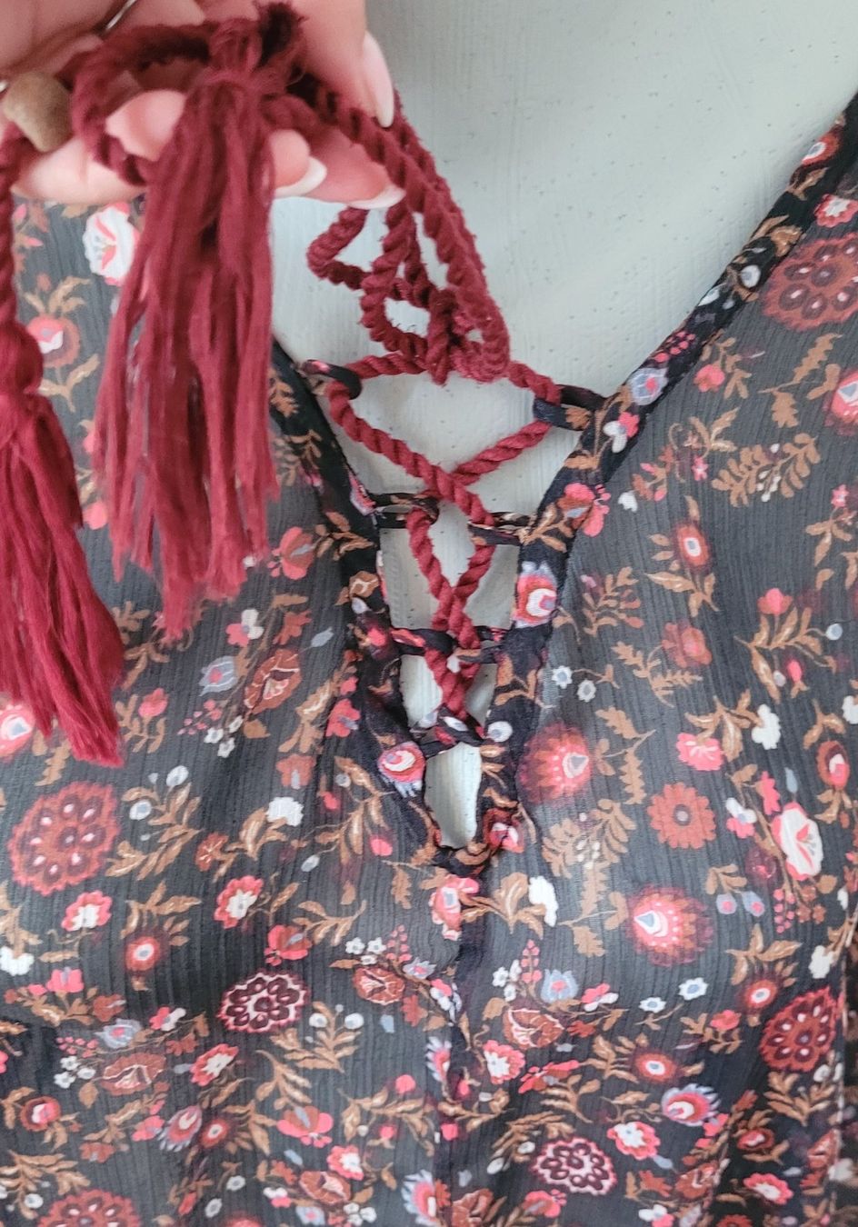 Blusen: Boho Blusen Shirt Mustang Gr. 36 bunt – Gebraucht aus Füllinsdorf von Sunnebliemli7 3
