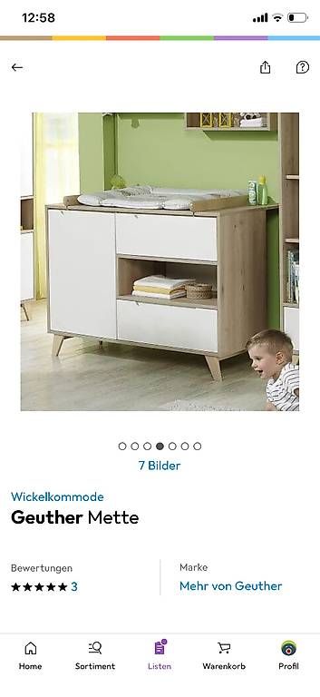 Fasciatoi & Accessori: Wickelkommode Geuther Mette – Usato da Biglen venduto da Sybille08 3