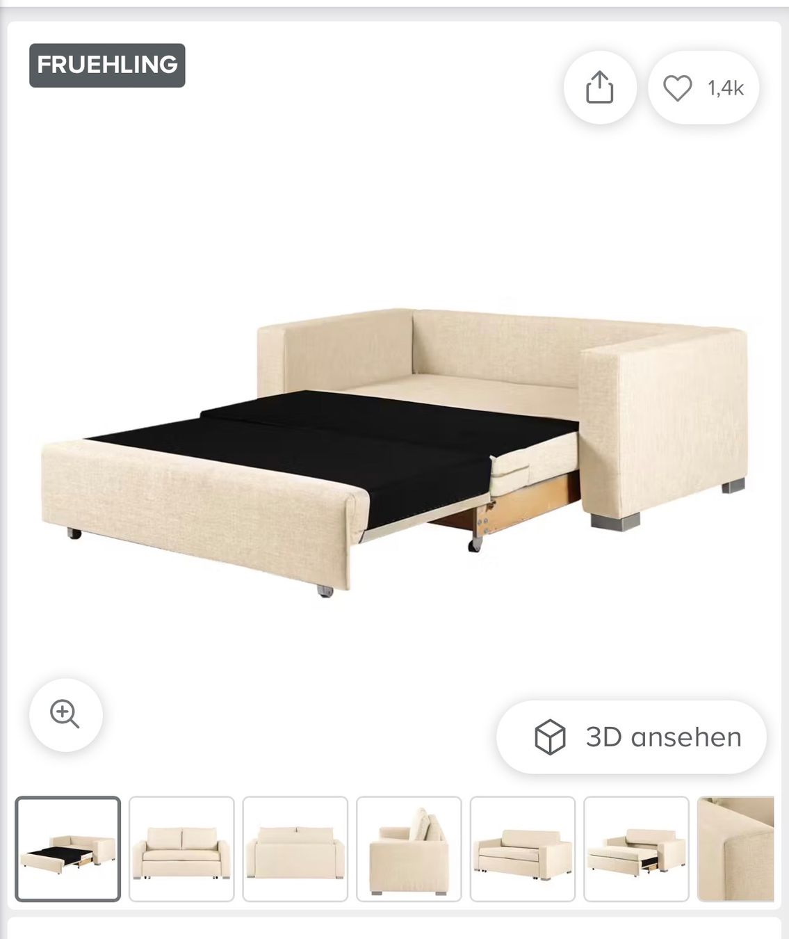 Divani: Schlafsofa – Usato da Mönchaltorf venduto da Susana_91 2