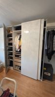 Large Wardrobe (Pax) with Sliding Doors and Drawers White