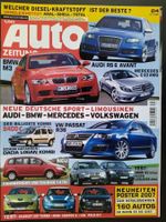 Auto Zeitung Nr. 24/ 2006 BMW M3 Mercedes C63 AMG Audi RS 6