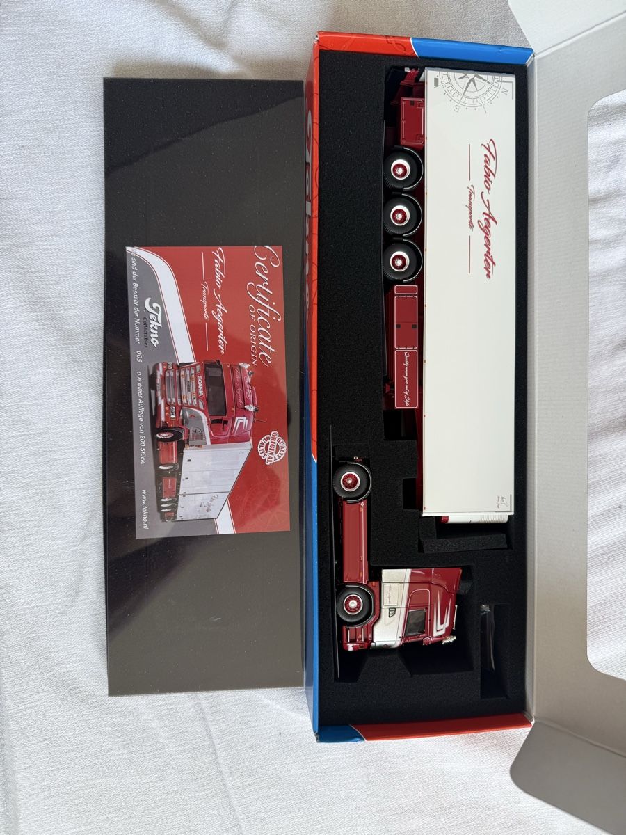 Tekno Kit di modellismo & Modellini statici: Tekno Modell Fabio Aegeter – Nuovo (secondo la descrizione) da Adligenswil venduto da Pony503gta