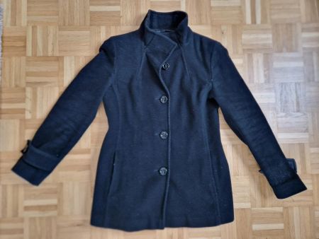 Fuchs Schmitt Jacke blau M Stoff aus Wolle und Made in Italy