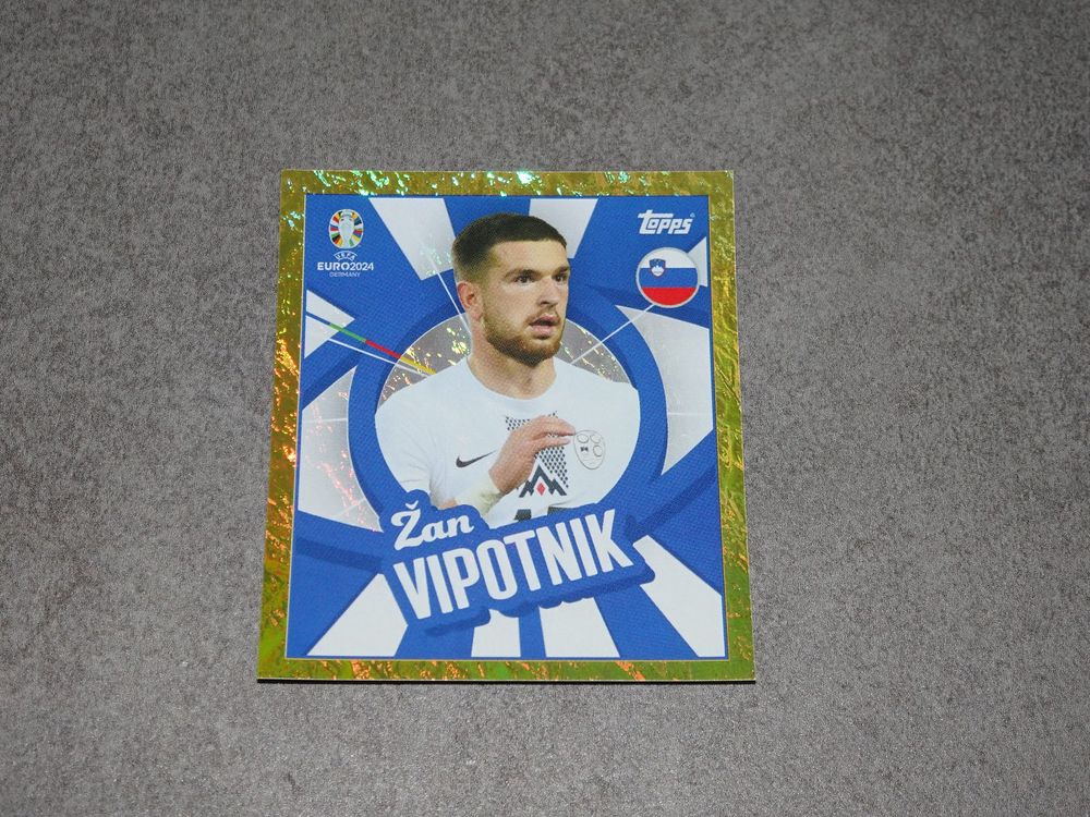 TOPPS EURO 2024 ZAN VIPOTNIK SVN PTW GOLD (Gebraucht) in für CHF 1.5