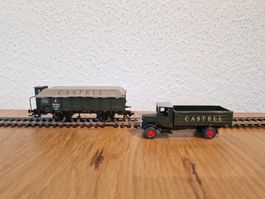 K.Bay.Sts.B. Hochbordwagen Castell H0