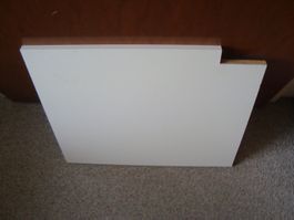 5 weisse Tablare 53 x 44 cm