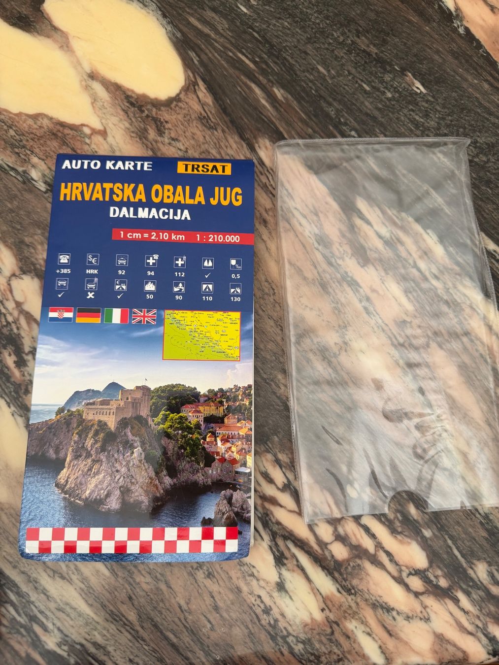 Cartes géographiques & atlas: Auto Karte Dalmatien Süd – D'occasion à Nussbaumen AG par normajeanbaker 2