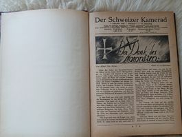 Schweizer Kamerad 1928, Jugend-Zeitschrift, antik