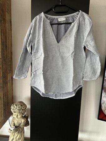Velvet Bluse  Grösse XS, blau-weiss gestreift,Sommer Look