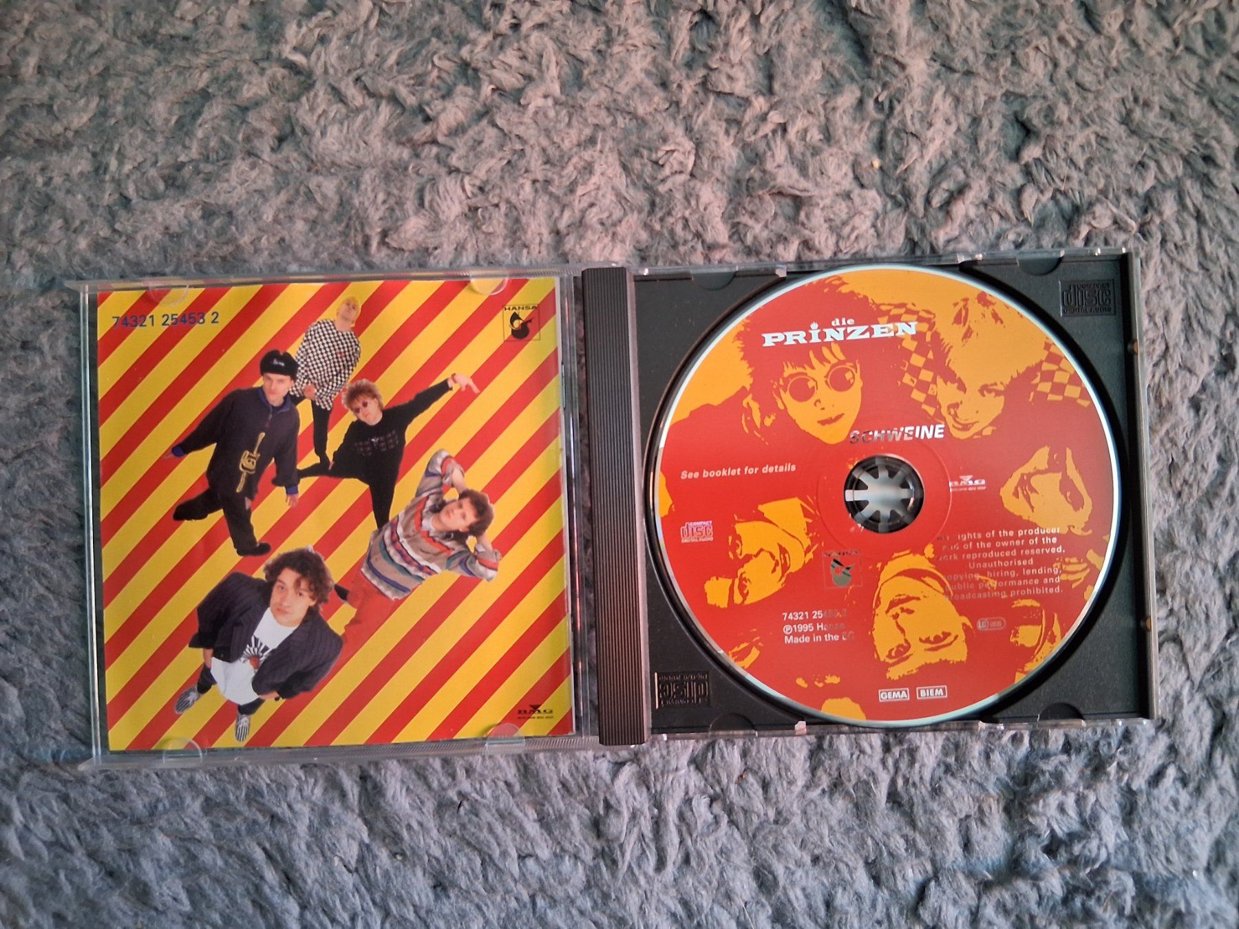 CDs: DIE PRINZEN     SCHWEINE    CD – Gebraucht aus Wetzikon ZH von Ramones01 2