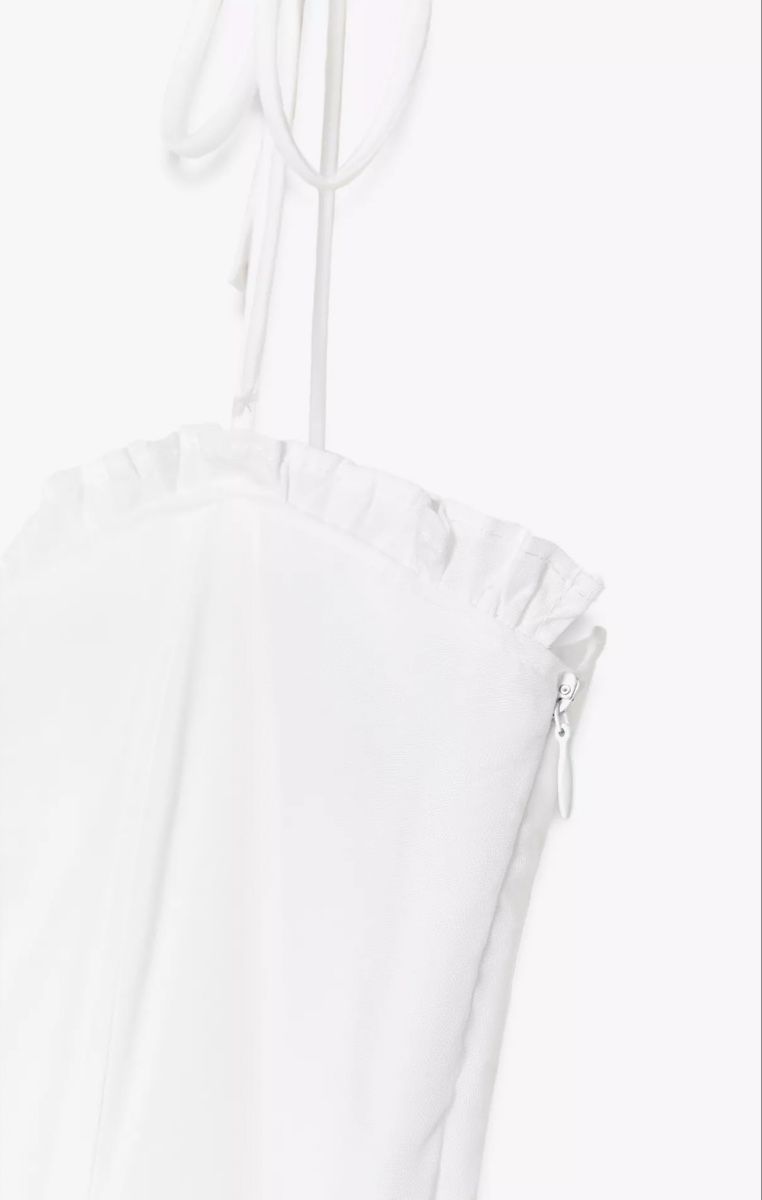 Vestiti: weißes Baumwollkleid M/robe en coton blanc M – Nuovo e nell'imballaggio originale da Veyras venduto da ValClasse 7