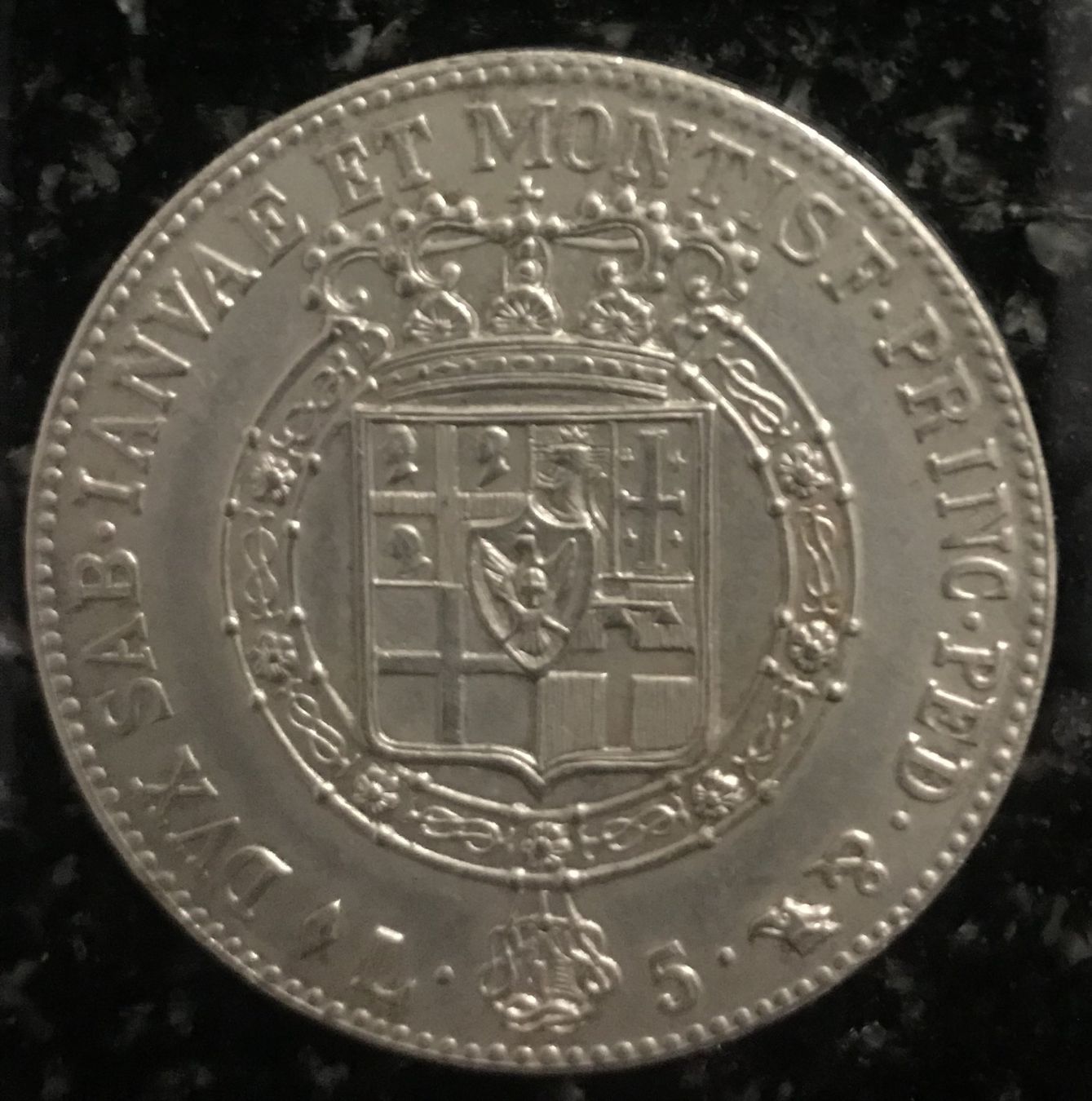 Tutti le monete: Moneta Sardegna 5 lire – Usato da Rivera venduto da Figor74 1