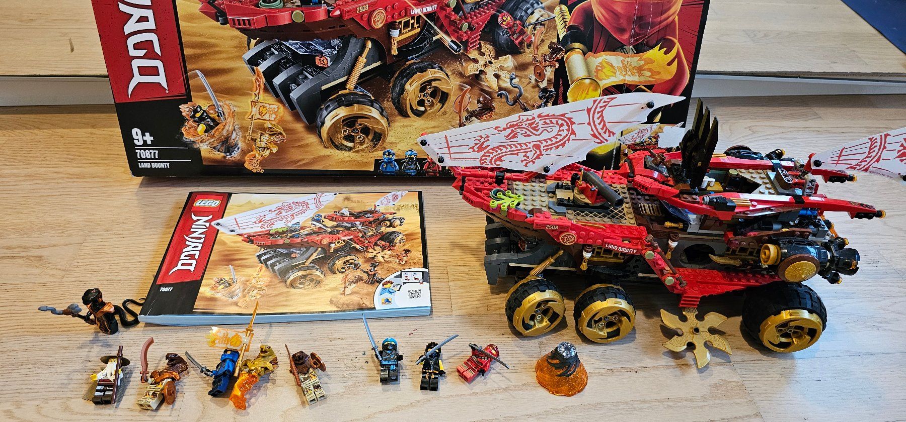 Lego Kit di costruzioni: LEGO Ninjago Land Bounty 70677 – Usato da Marly venduto da silenus7