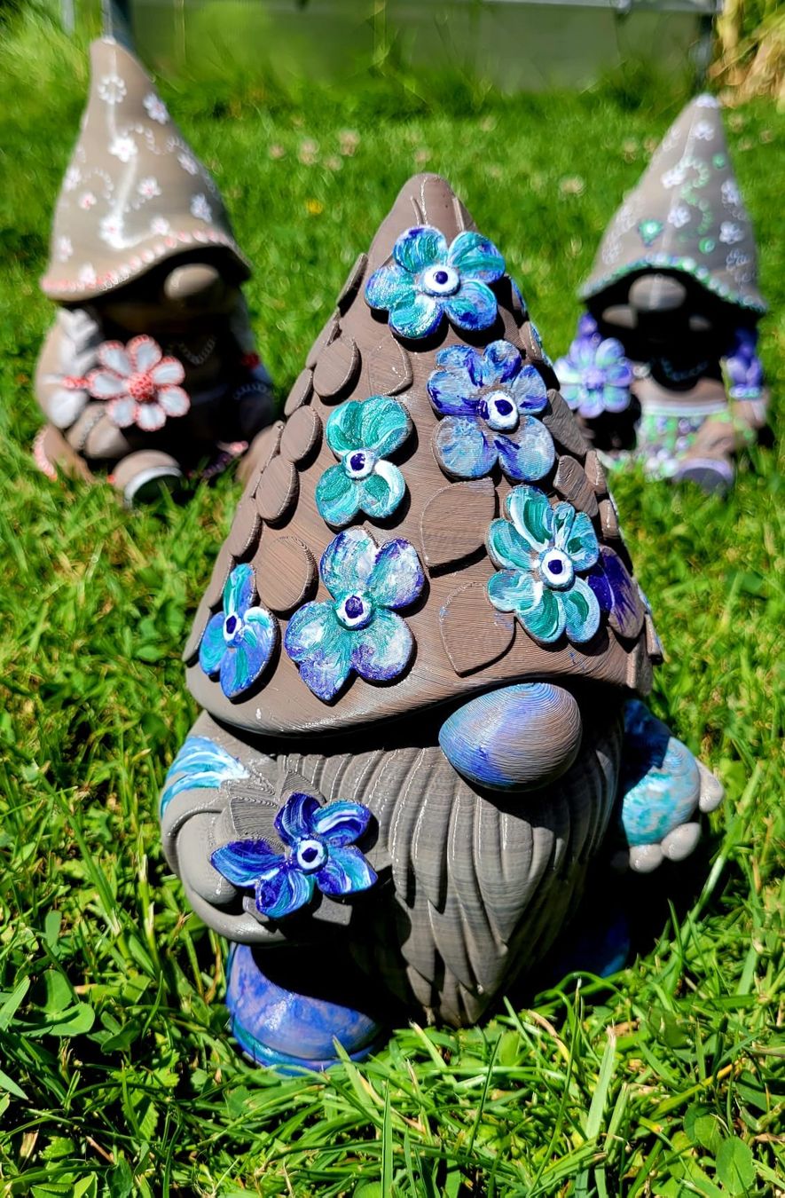 Statuette: Glückszwerg, Gartenzwerg, Gnom, Figur – Nuovo (secondo la descrizione) da Au SG venduto da M3d4all
