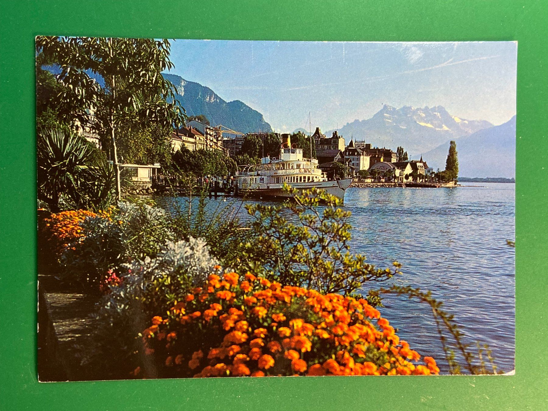 Ansichtskarten: Montreux - Quai – Gebraucht aus Steg VS von danwer74