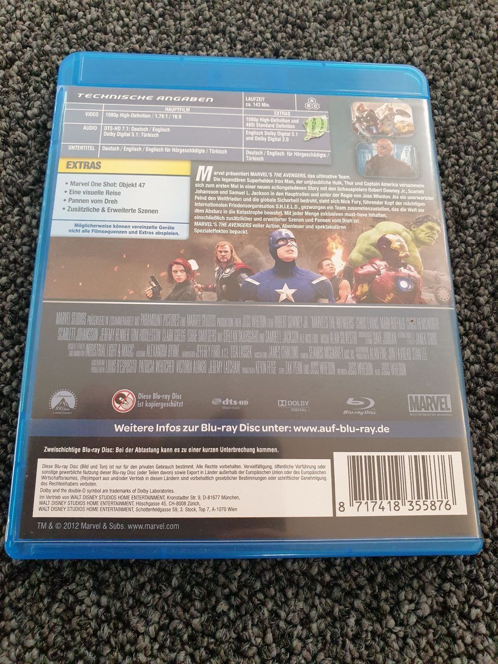 Tutti i DVDs: MARVELS AVENGERS – Usato da Ruswil venduto da jan_bxl5 1
