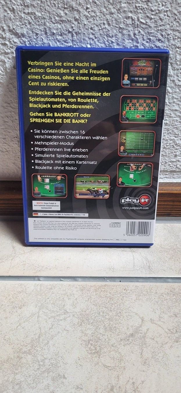 Sony Spiele: PS2 Spiel – Casino Challenge – Gebraucht aus Münsingen von Heroism2010 1