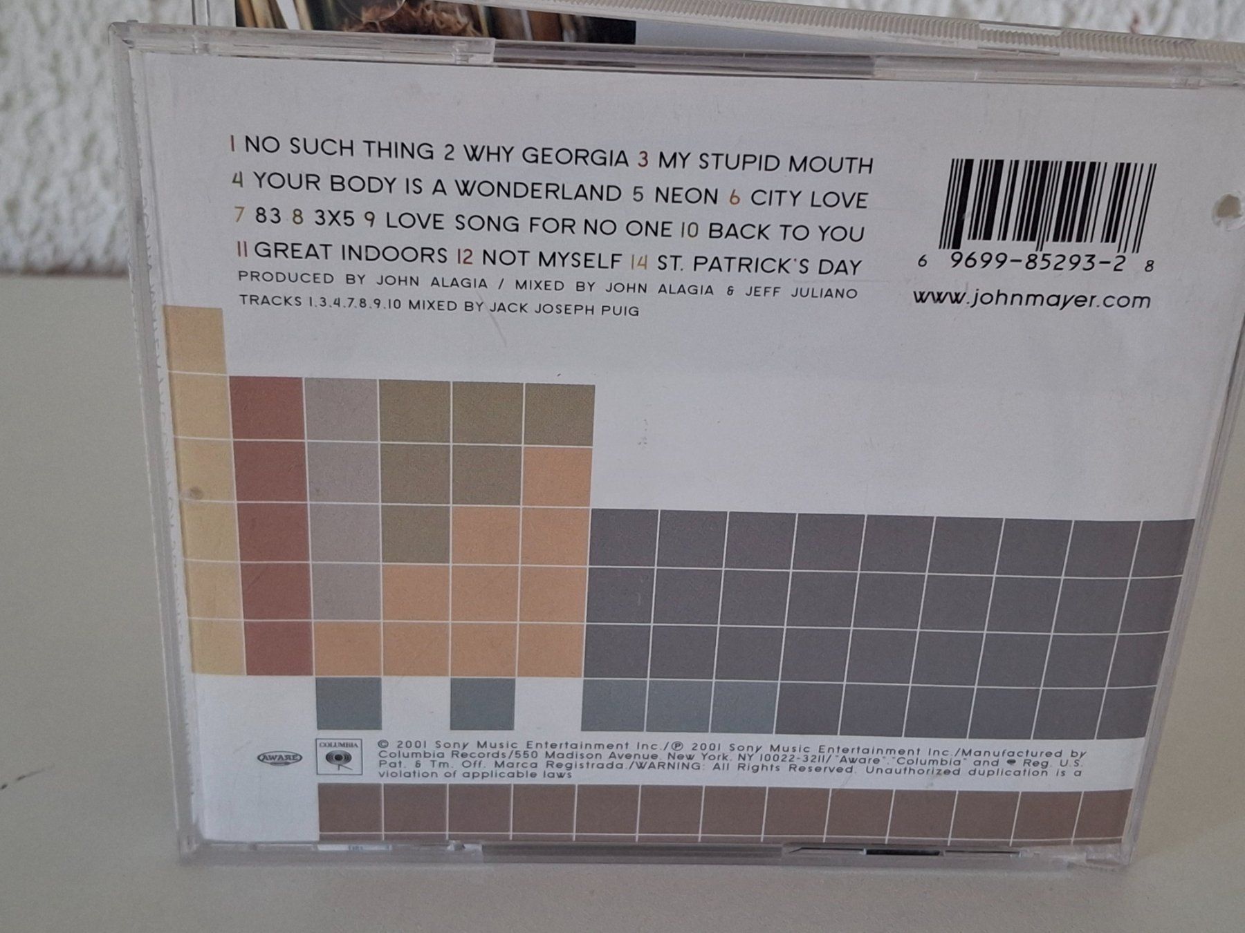 CDs: CD JOHN MAYER - ROOM FOR SQUARES – D'occasion à Aarberg par Jackup1 1