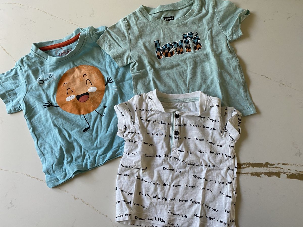 Camicie, Top & T-shirt: 3 T-Shirts Grösse 74/80 – Usato da Ittenthal venduto da Lorinakuprecht0