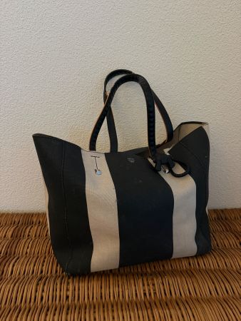 MCM Tasche Shopper gestreift guter Zustand