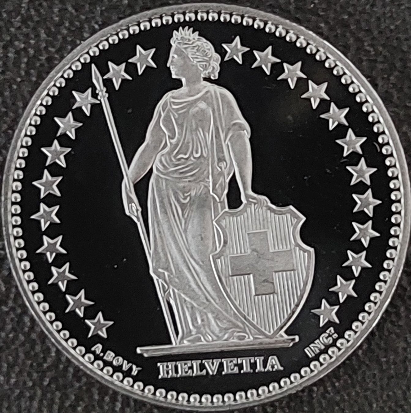 Tutti le monete: 2 Franken 2001 stgl. / aus Münzsatz – Nuovo (secondo la descrizione) da Arch venduto da coinsandmore 1