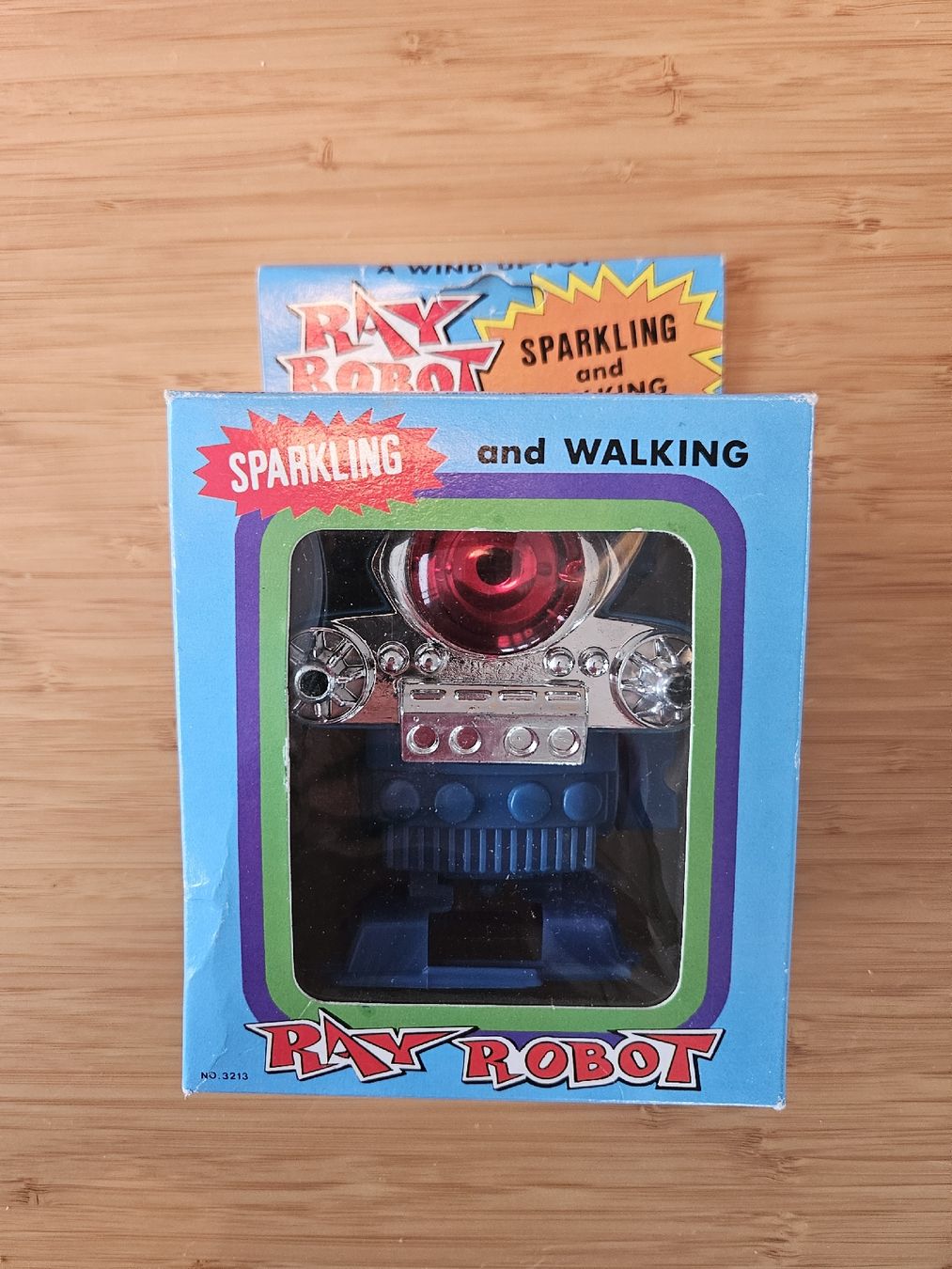 Jouets: Ray Robot Aufziehroboter 1970er – Neuf avec emballage d'origine à Sarnen par rockola02 3
