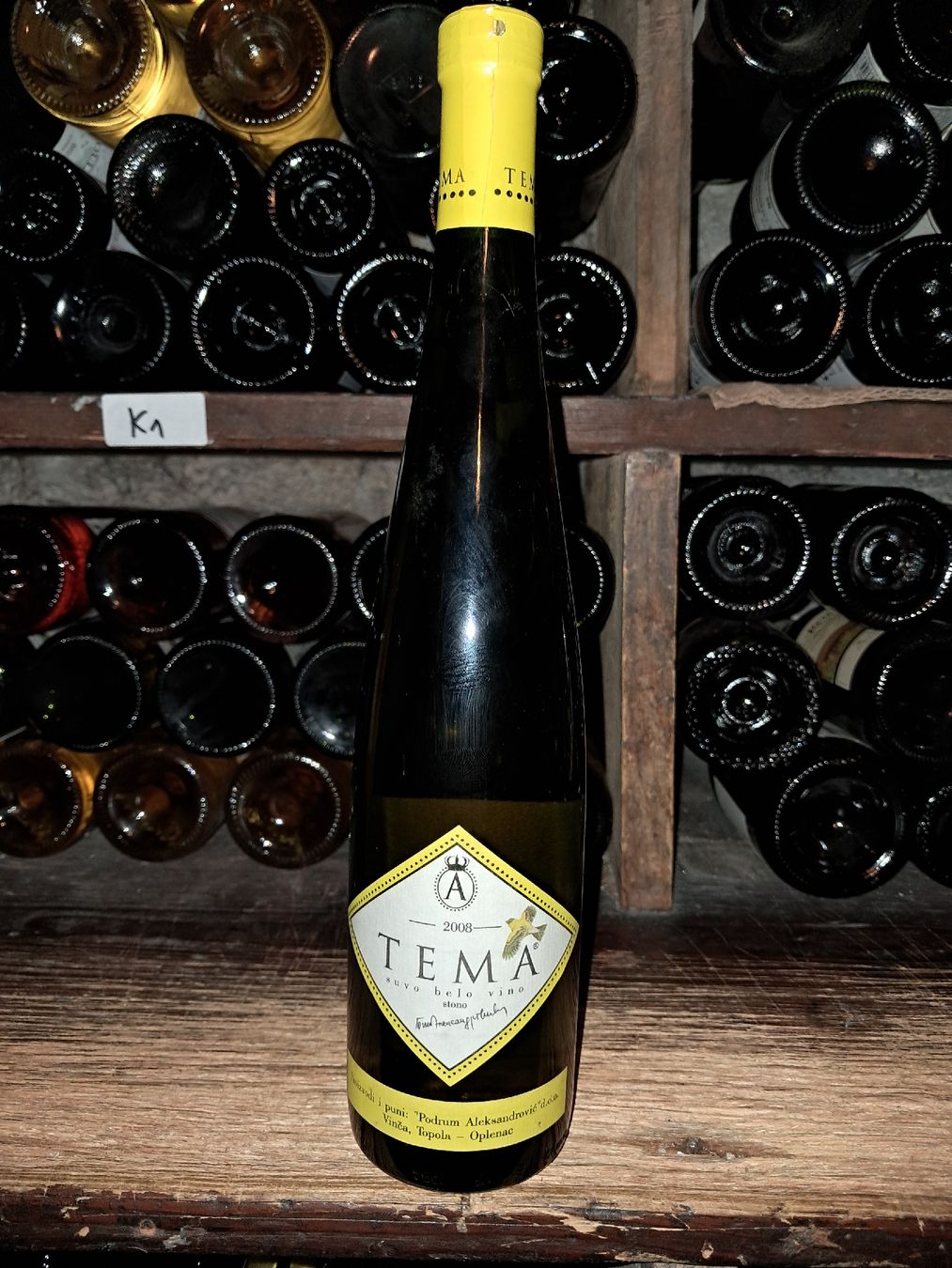 Wein: vin blanc sec serbe Tema 2008 – Neu und originalverpackt aus Le locle von juliensaran 1