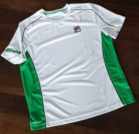 Fila Tennisshirt Alitalia weiss 52/L
